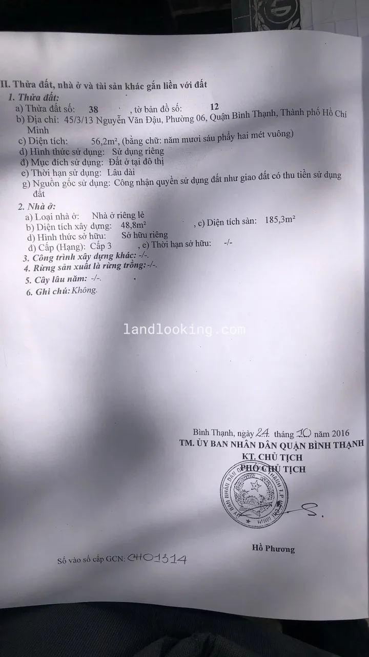 45/3/13 - Nguyễn Văn Đậu, Phường 06, Quận Bình Thạnh - ảnh 4