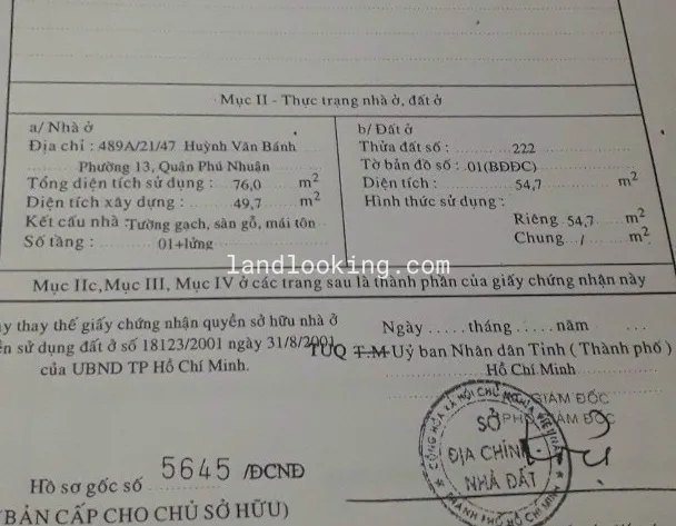 489A/21/47 - Huỳnh Văn Bánh, Phường 13, Quận Phú Nhuận - ảnh 1