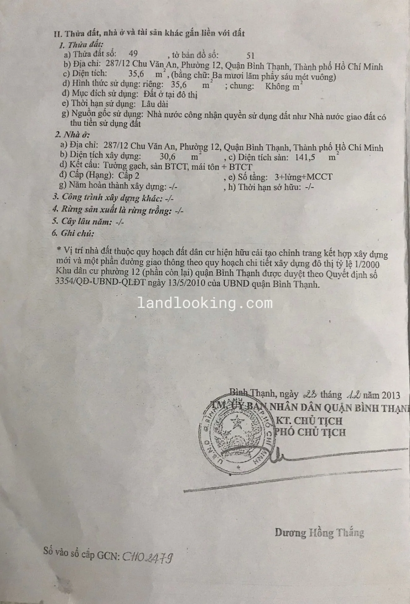 287/12 - Chu Văn An, Phường 12, Quận Bình Thạnh - ảnh 5