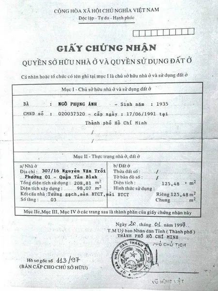 307/16, Nguyễn Văn Trỗi, Phường 01, Quận Tân Bình, Hồ Chí Minh - ảnh 3