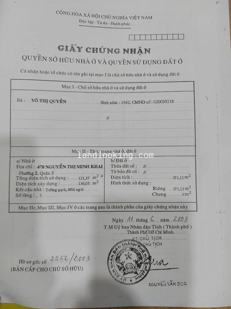 478A, Nguyễn Thị Minh Khai, Phường 02, Quận 3, Hồ Chí Minh - ảnh 1