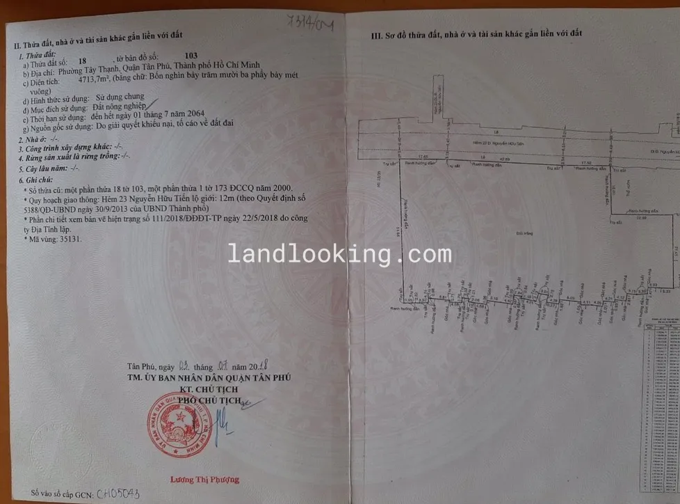 23/23 - Nguyễn Hữu Tiến, Phường Tây Thạnh, Quận Tân Phú