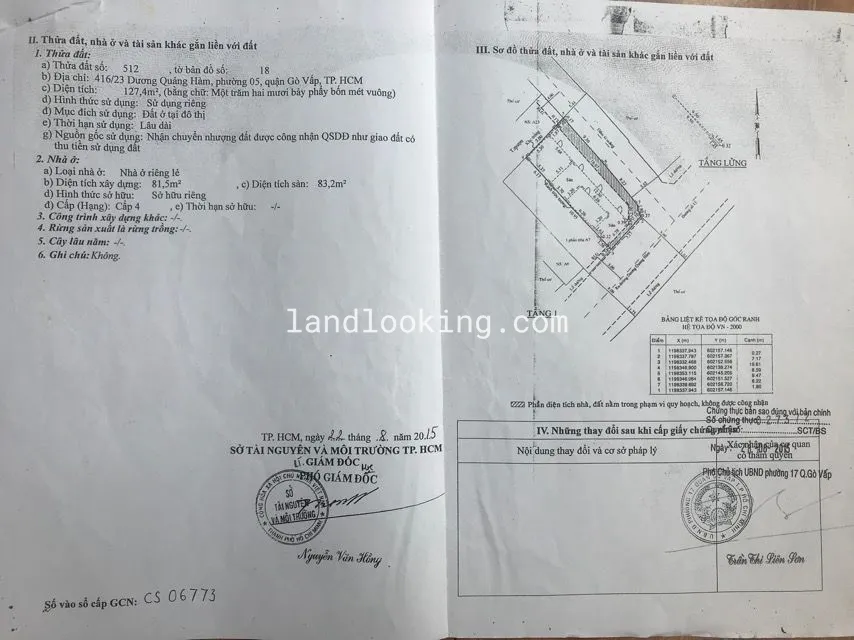 416/23 - Dương Quảng Hàm, Phường 05, Quận Gò Vấp - ảnh 1