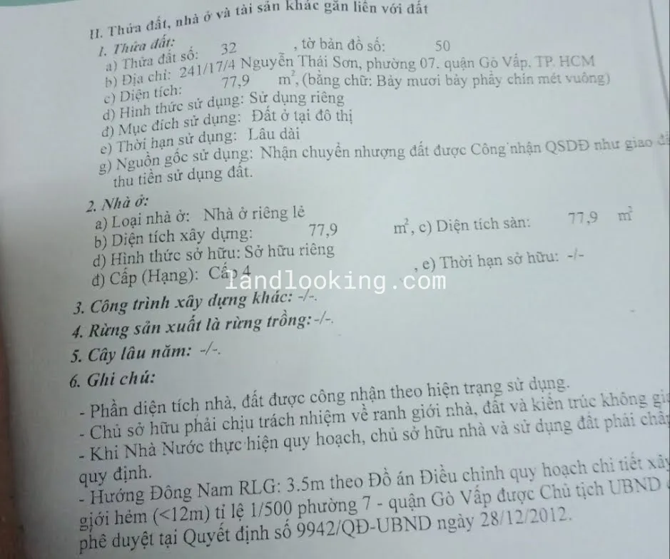 241/17/4 - Nguyễn Thái Sơn, Phường 07, Quận Gò Vấp - ảnh 2