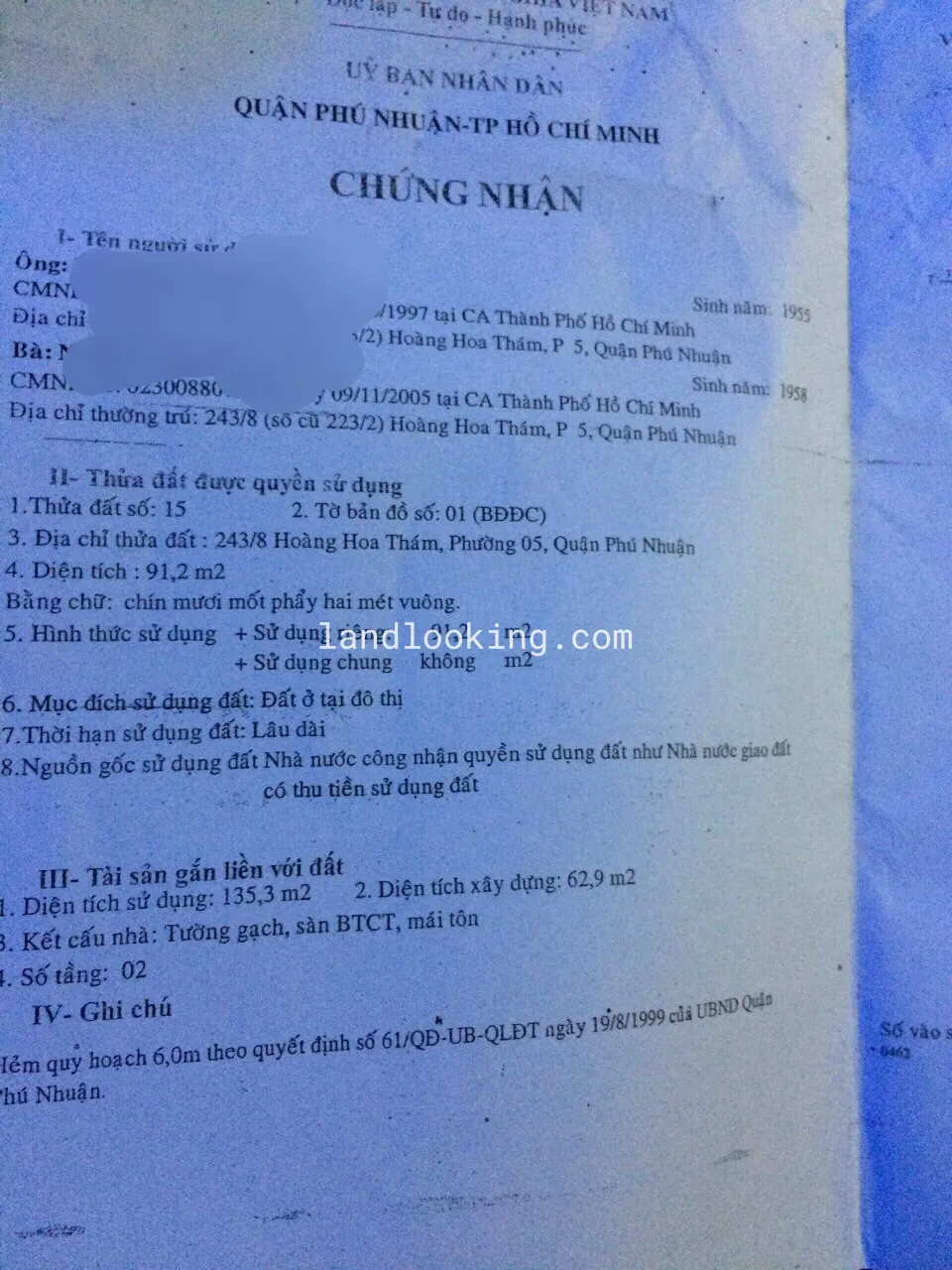 243/8 - Hoàng Hoa Thám, Phường 05, Quận Phú Nhuận - ảnh 2