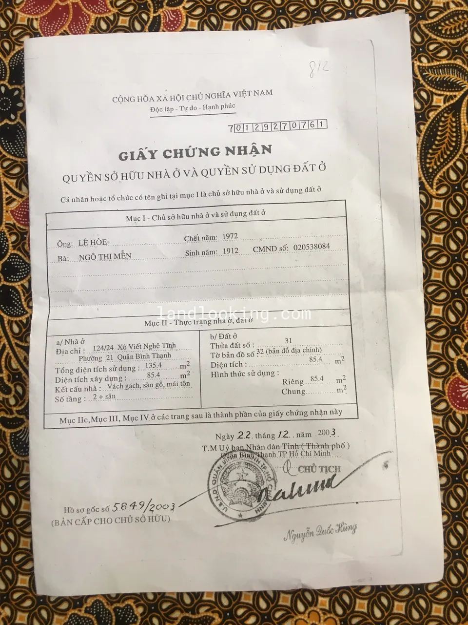 124/24 - Xô Viết Nghệ Tĩnh, Phường 21, Quận Bình Thạnh - ảnh 2