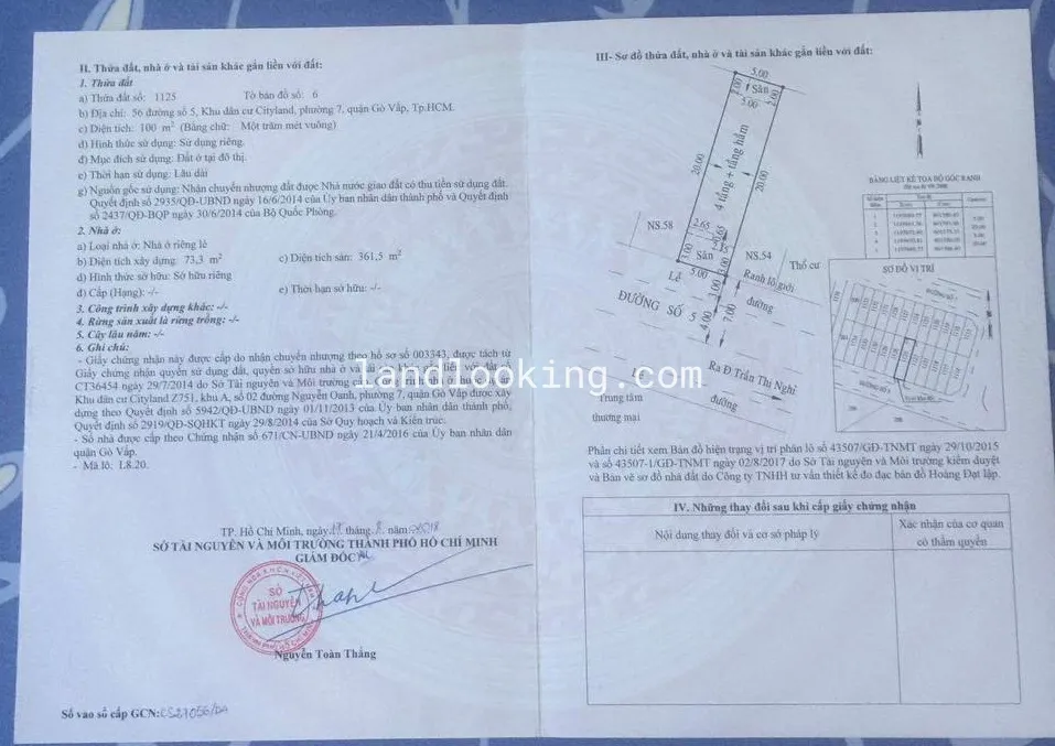 56 - Đường số 5 - Khu dân cư Cityland, Phường 07, Quận Gò Vấp - ảnh 3