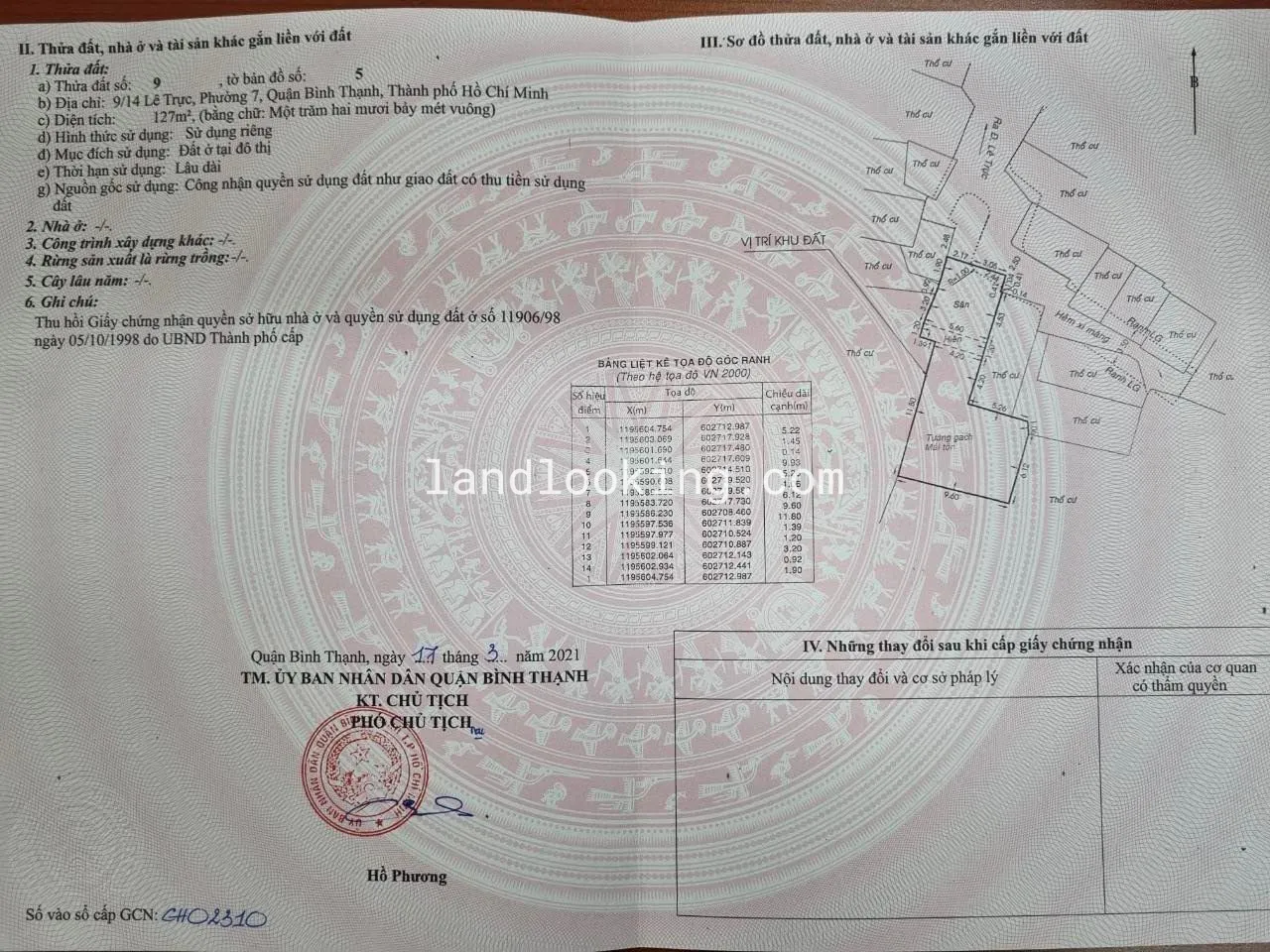 9/14A - Lê Trực, Phường 07, Quận Bình Thạnh - ảnh 1