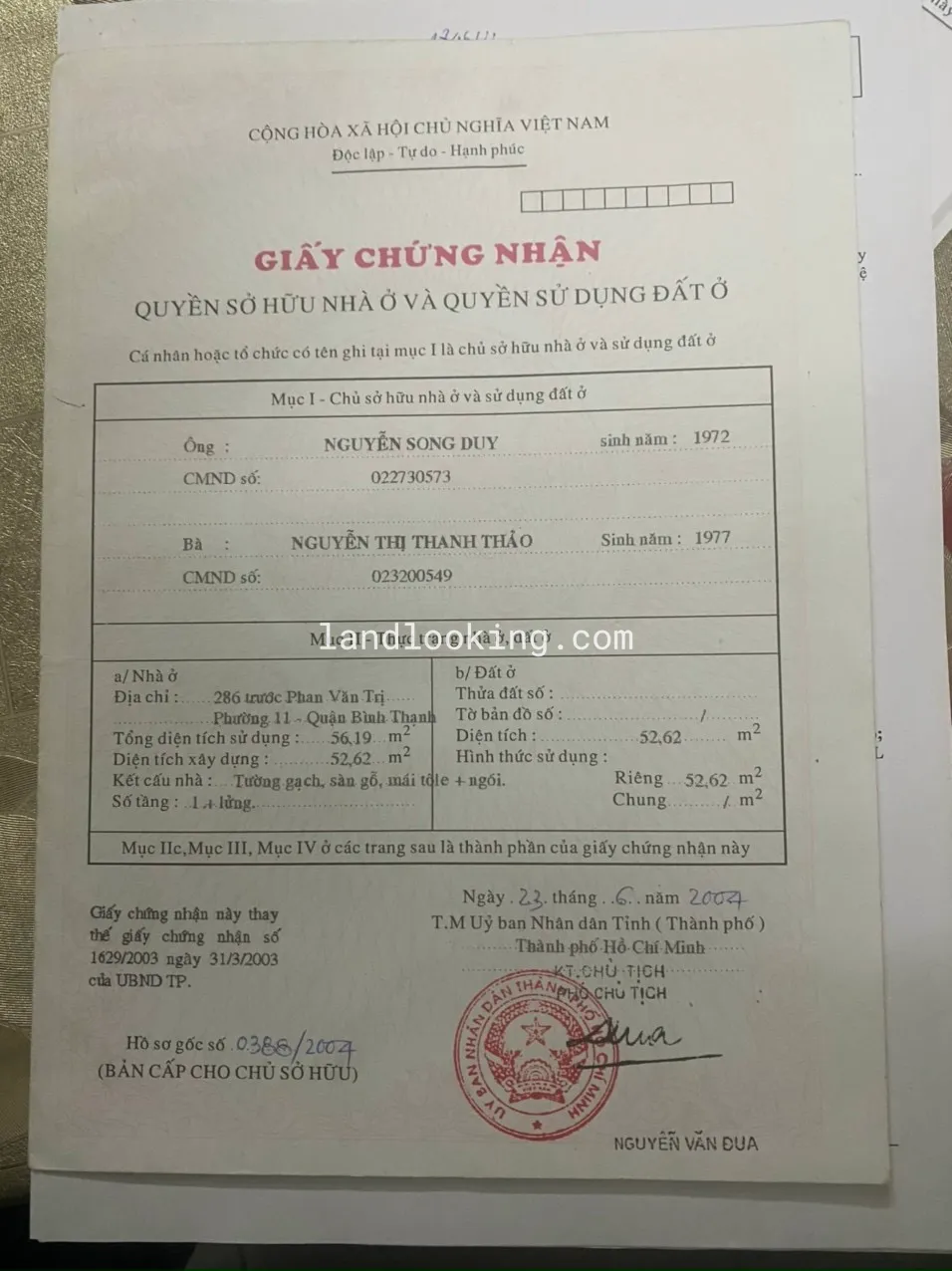 286 - Phan Văn Trị, Phường 11, Quận Bình Thạnh - ảnh 0