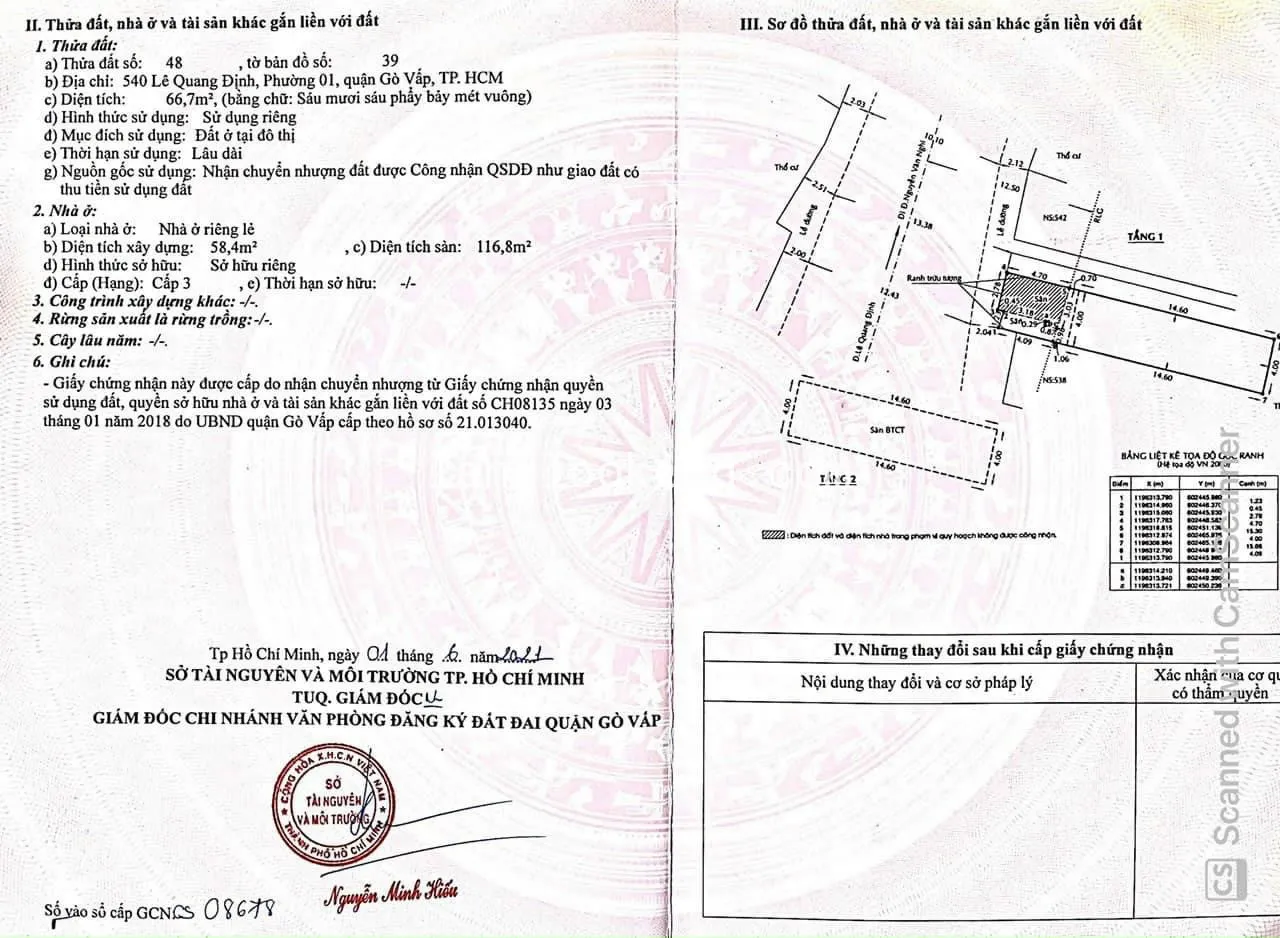 540 - Lê Quang Định, Phường 01, Quận Gò Vấp - ảnh 1