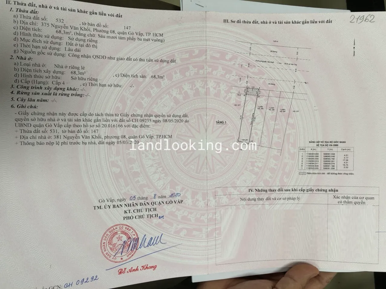 375 - Nguyễn Văn Khối, Phường 08, Quận Gò Vấp - ảnh 0