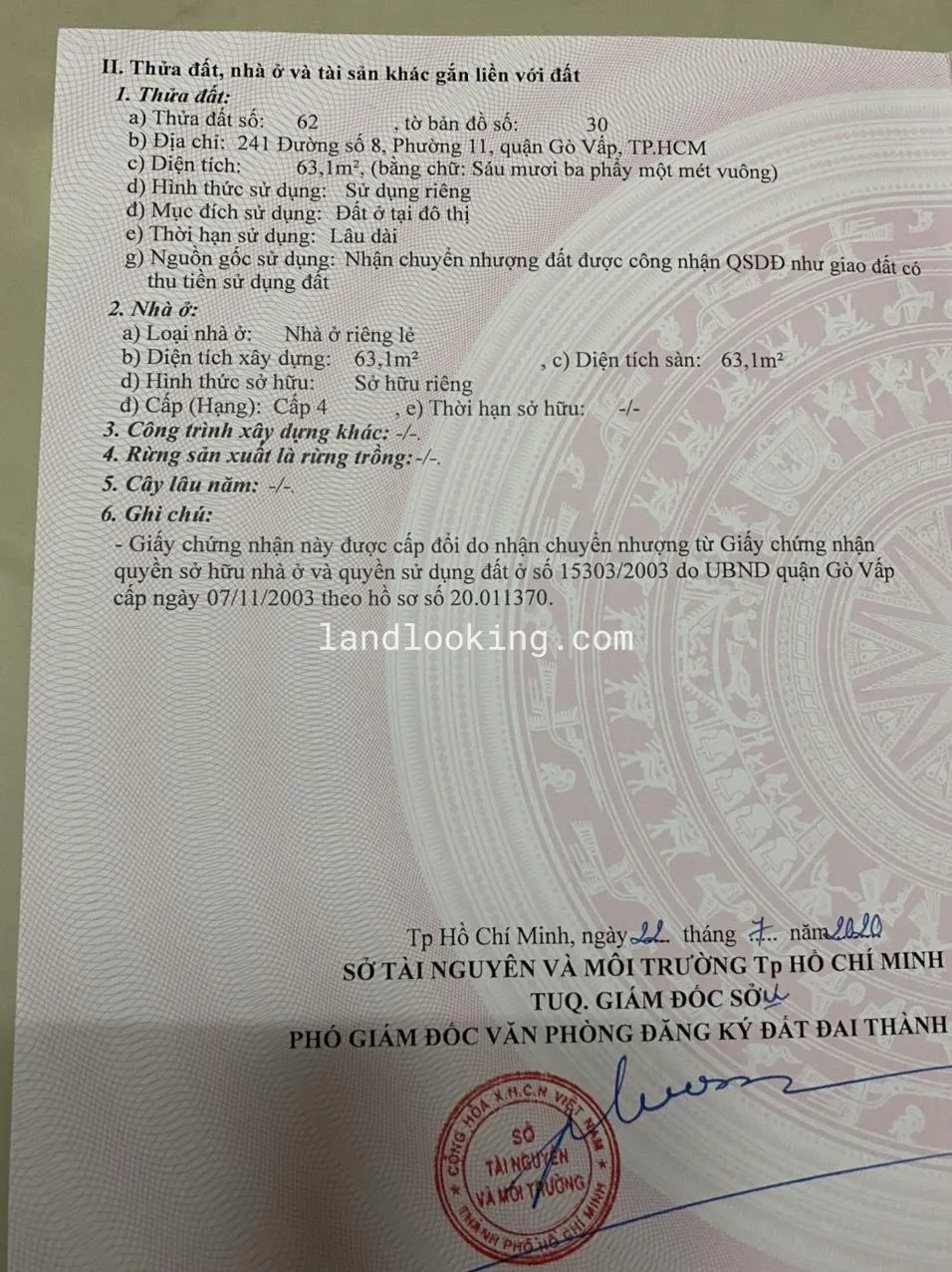 287 - Đường Số 8, Phường 11, Quận Gò Vấp - ảnh 1