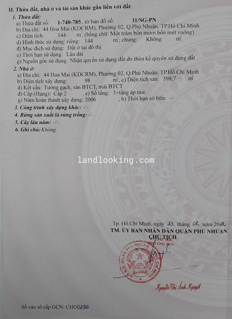 44 - Hoa Mai, Phường 02, Quận Phú Nhuận - ảnh 2