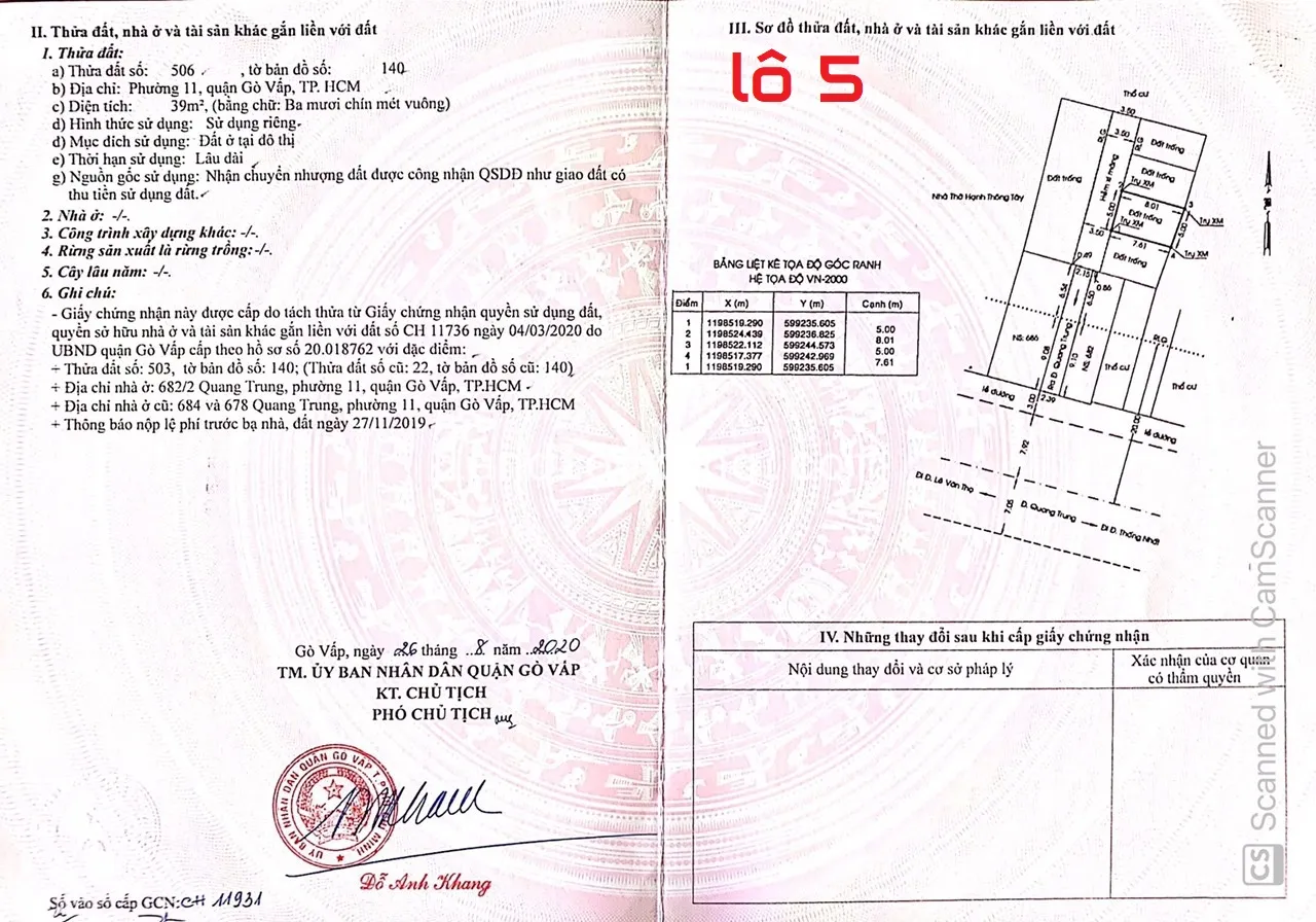 682/1 - Quang Trung, Phường 11, Quận Gò Vấp - ảnh 7