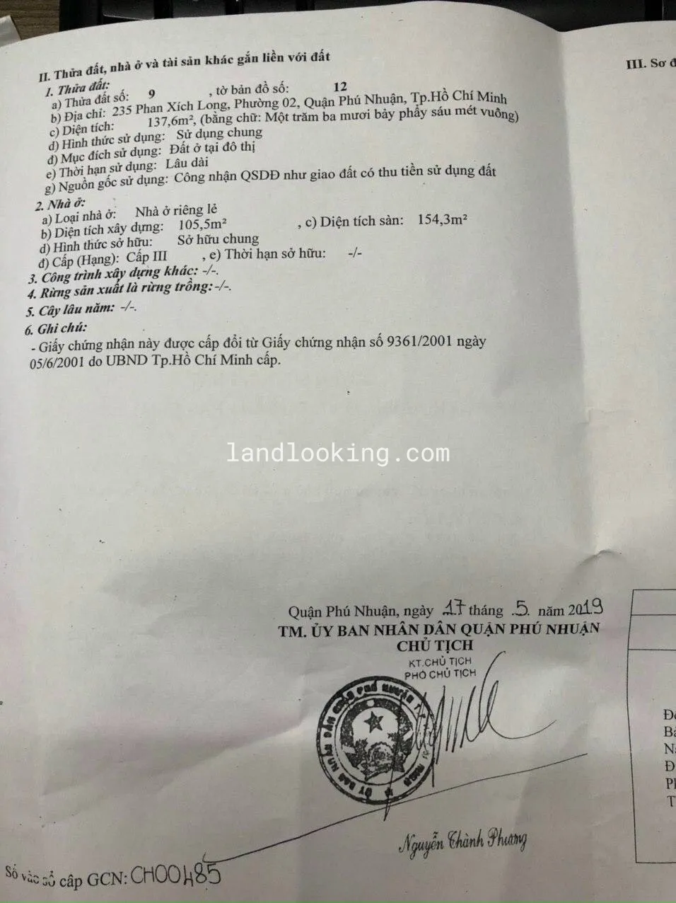 235 - Phan Xích Long, Phường 02, Quận Phú Nhuận - ảnh 0