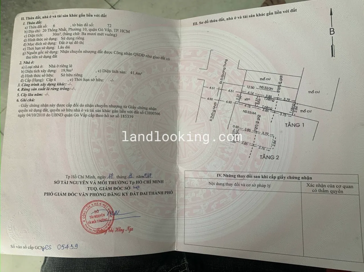 20 - Thống Nhất, Phường 10, Quận Gò Vấp - ảnh 2