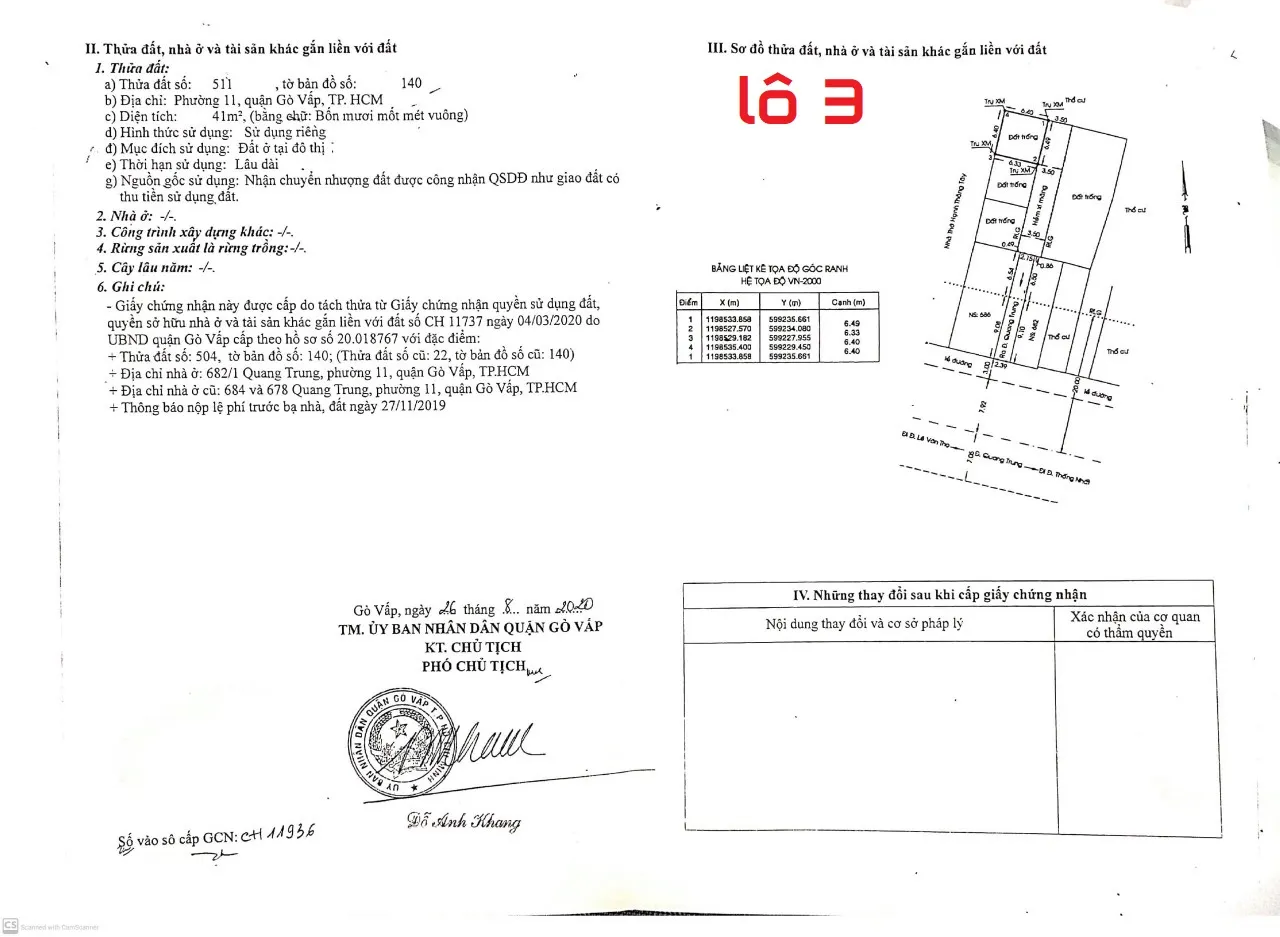 682/1 - Quang Trung, Phường 11, Quận Gò Vấp - ảnh 5