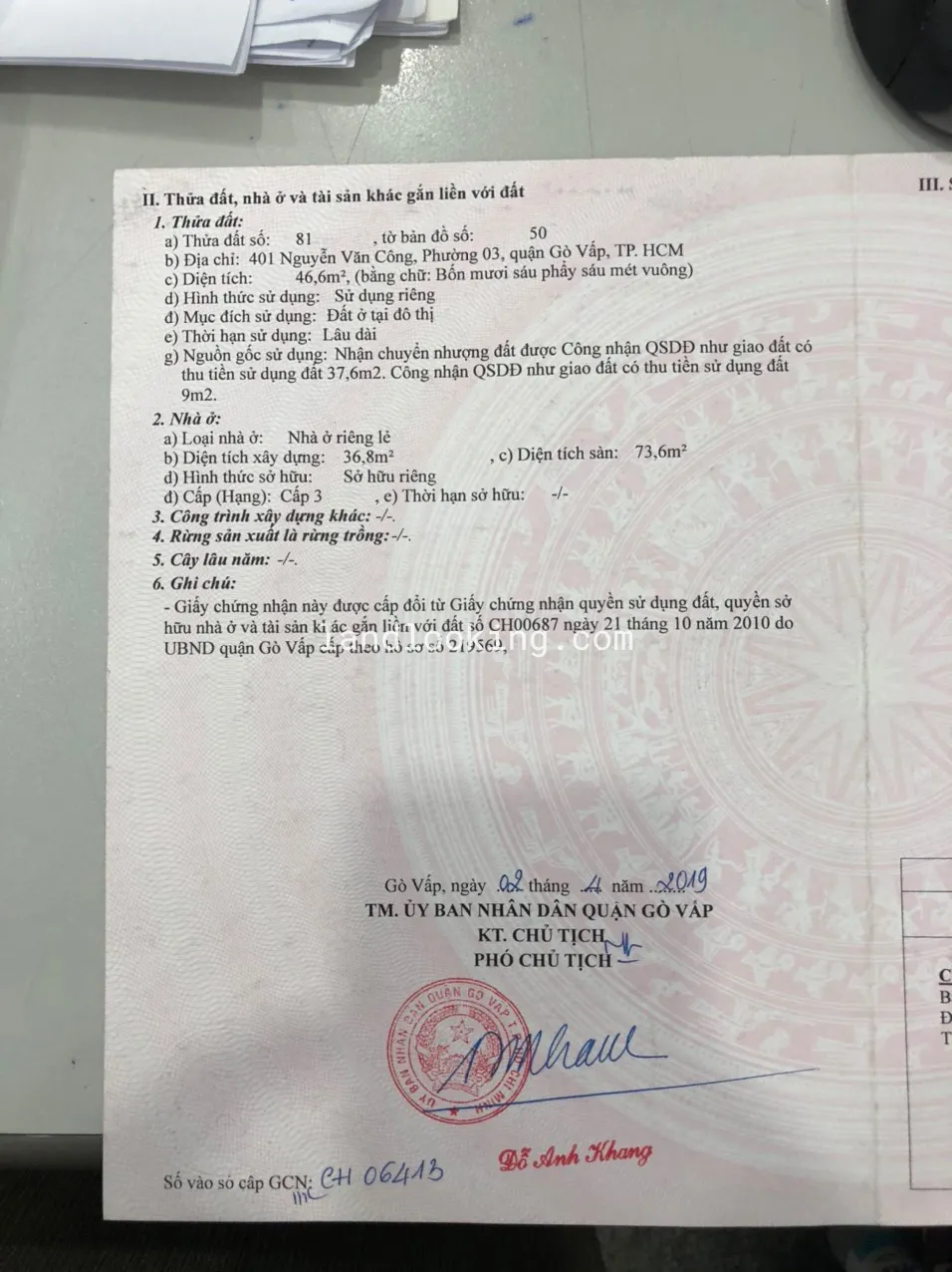 401 - Nguyễn Văn Công, Phường 03, Quận Gò Vấp - ảnh 3