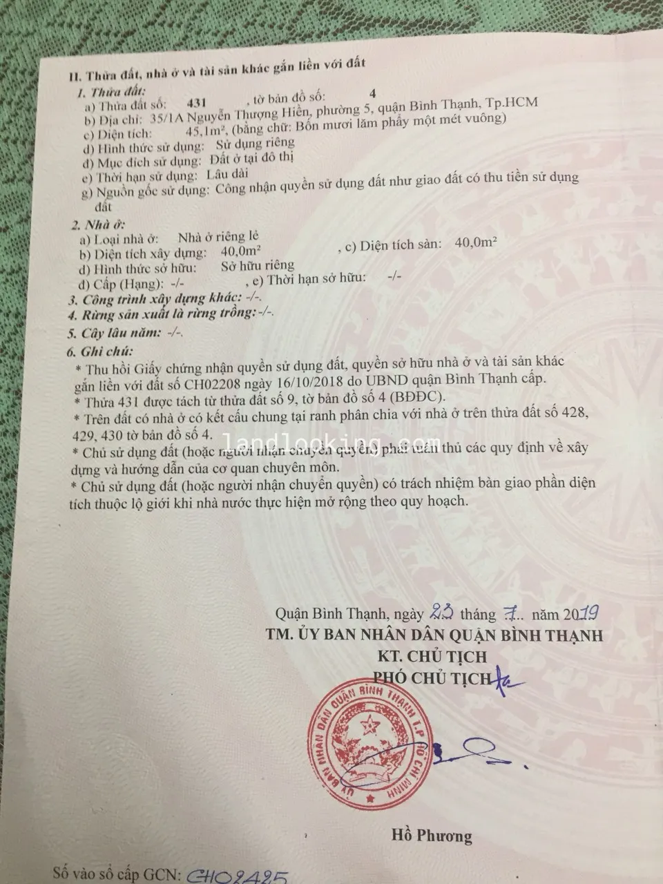 35/1A - Nguyễn Thượng Hiền, Phường 05, Quận Bình Thạnh - ảnh 3