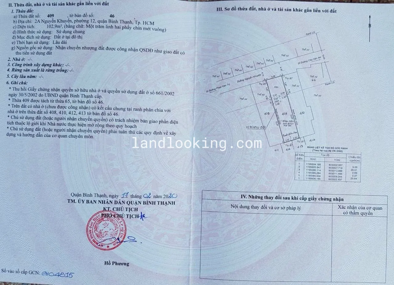 2A - Nguyễn Khuyến, Phường 12, Quận Bình Thạnh - ảnh 0