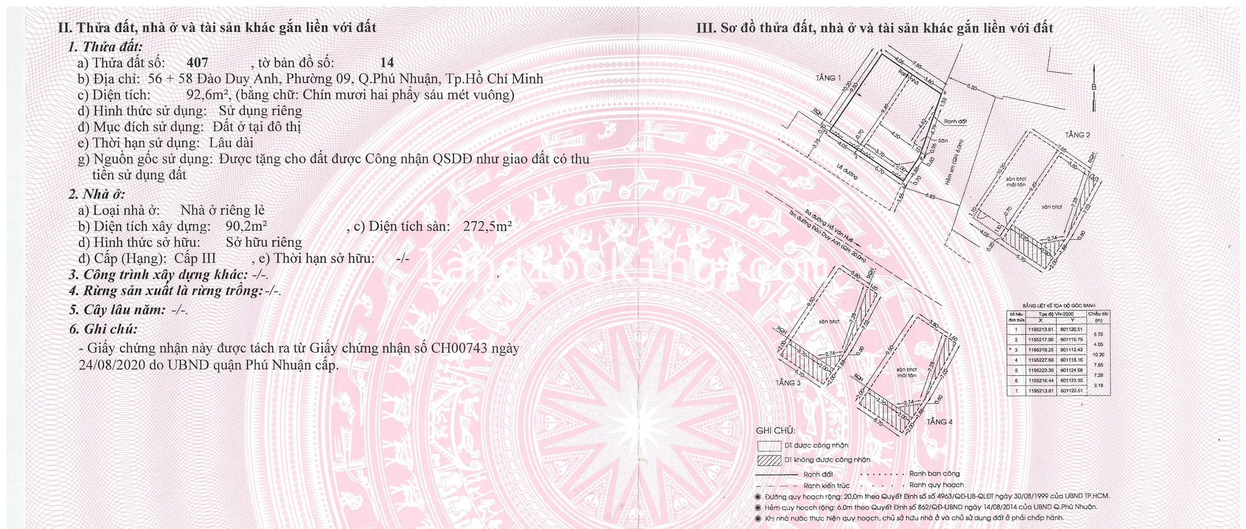 56-58 - Đào Duy Anh, Phường 09, Quận Phú Nhuận - ảnh 1