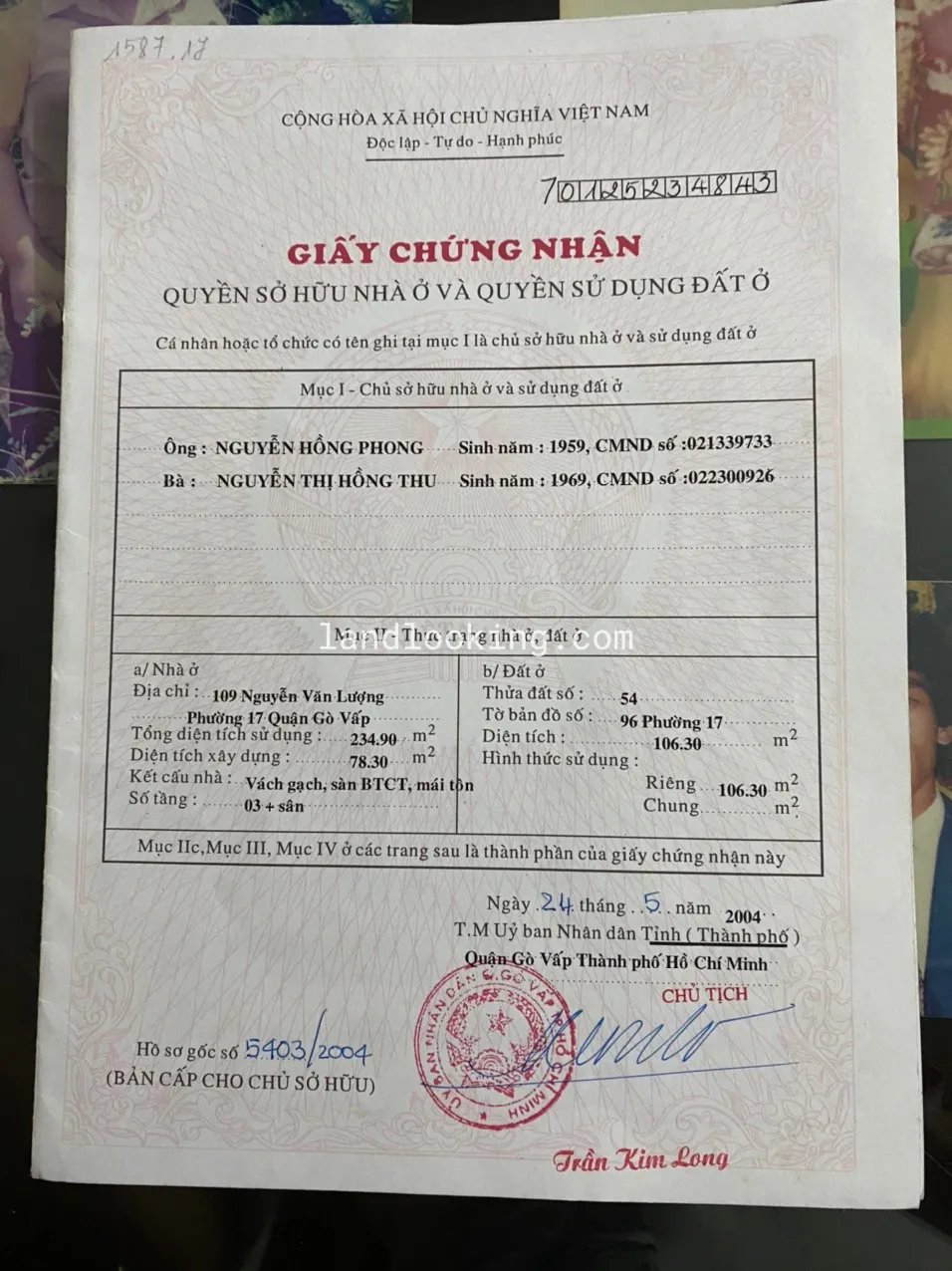119/7 - Nguyễn Văn Lượng, Phường 17, Quận Gò Vấp - ảnh 3