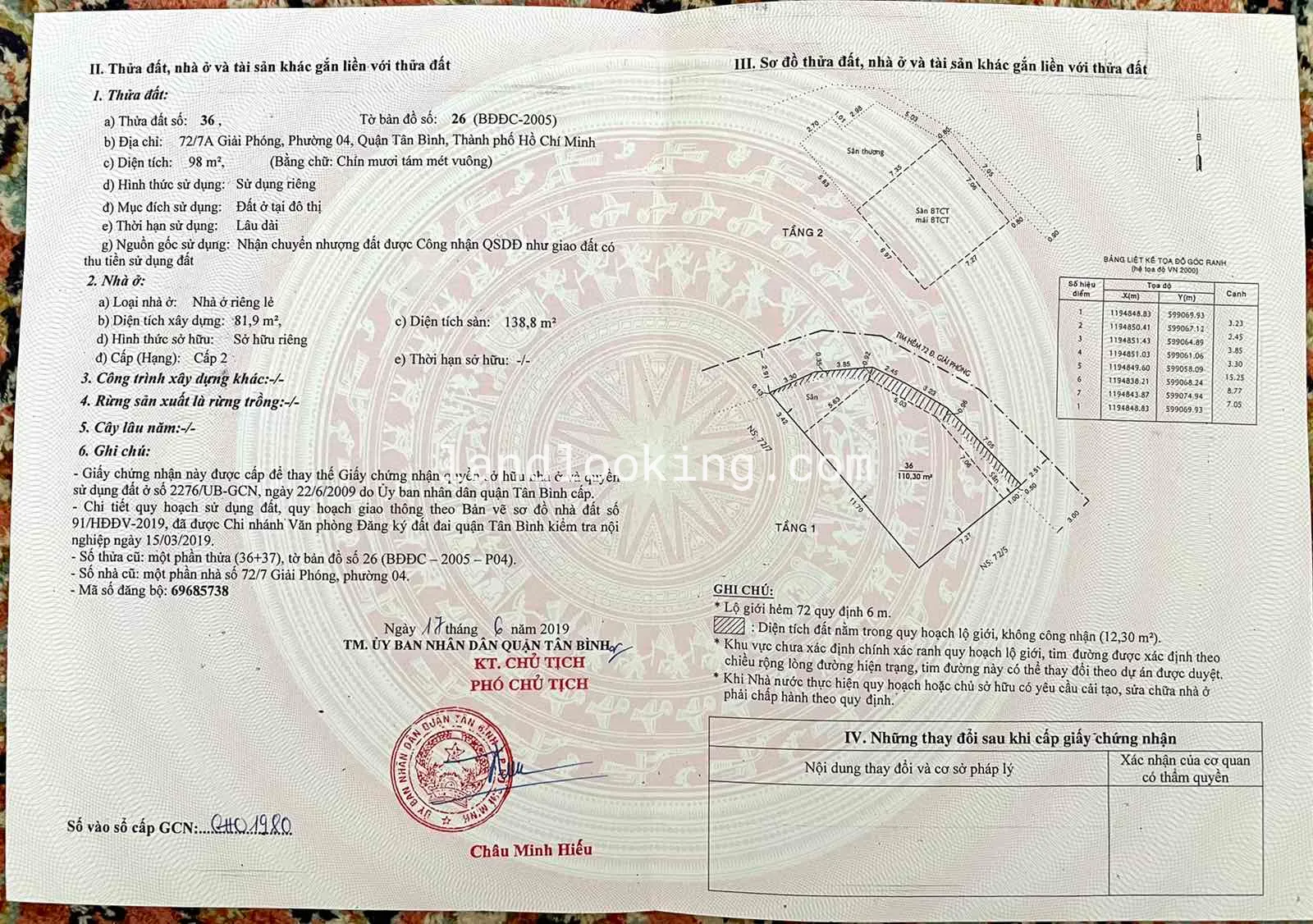 72/7A - Giải Phóng, Phường 04, Quận Tân Bình - ảnh 1