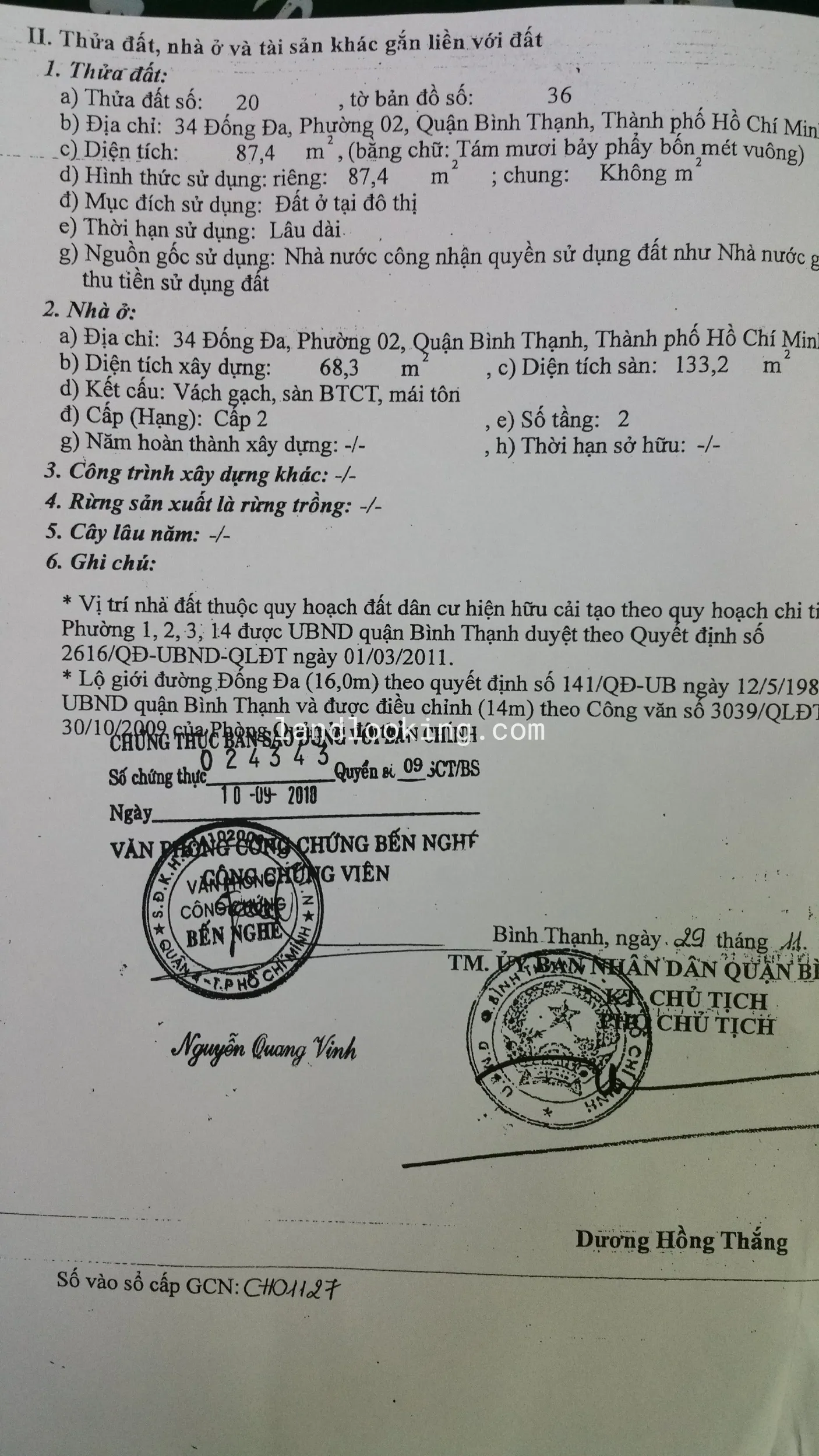 34 - Đống Đa, Phường 01, Quận Bình Thạnh - ảnh 3