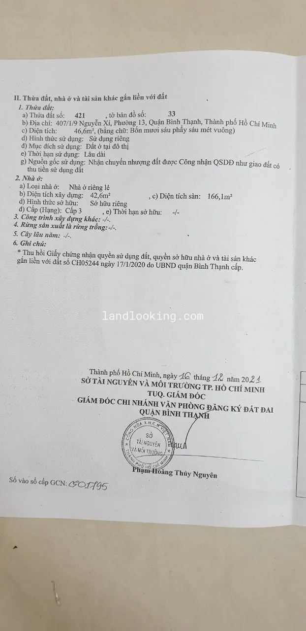 407/1/9 - Nguyễn Xí, Phường 13, Quận Bình Thạnh - ảnh 4