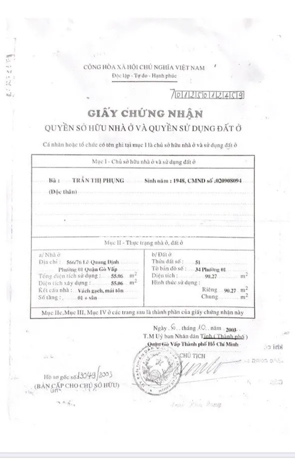 578/72 - Lê Quang Định, Phường 01, Quận Gò Vấp - ảnh 0