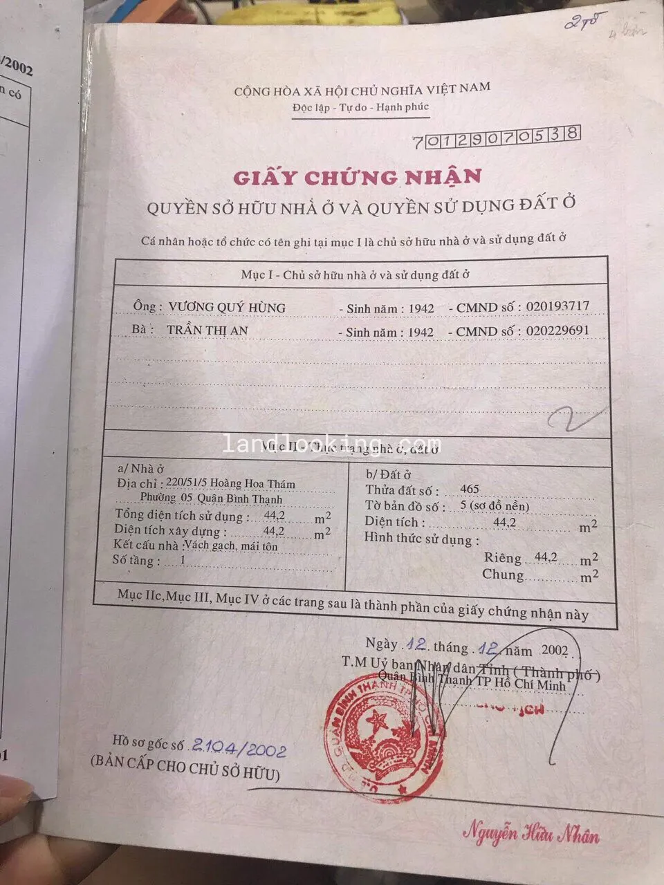 220/51/5 - Hoàng Hoa Thám, Phường 05, Quận Bình Thạnh - ảnh 6