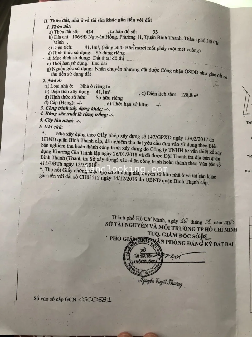 106/9B - Nguyên Hồng, Phường 11, Quận Bình Thạnh - ảnh 0