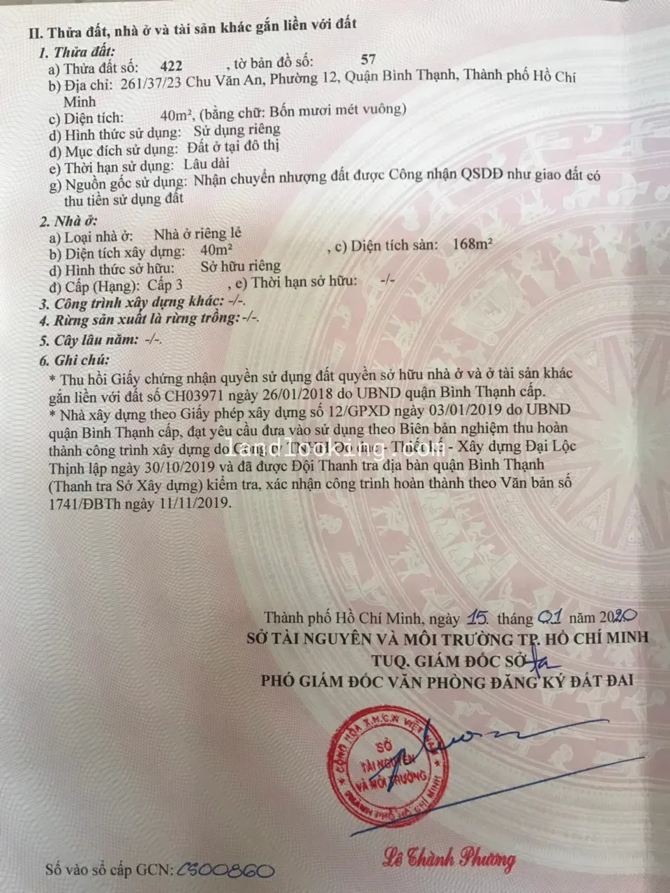 261/37/23 - Chu Văn An, Phường 12, Quận Bình Thạnh - ảnh 1