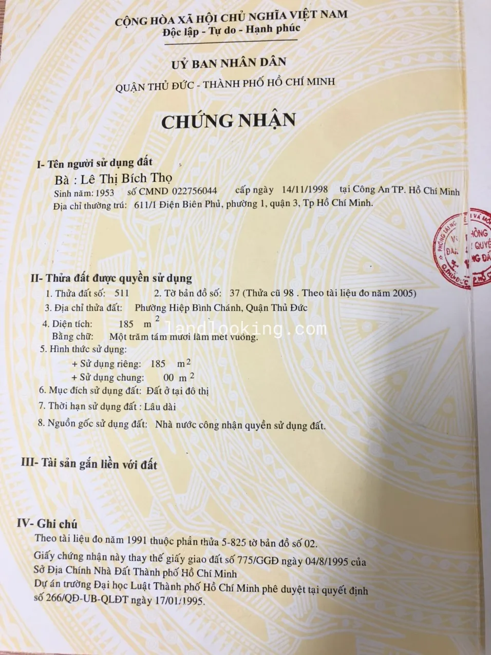 Chưa có - Đường Số 27, Phường Hiệp Bình Chánh, Quận Thủ Đức - ảnh 6