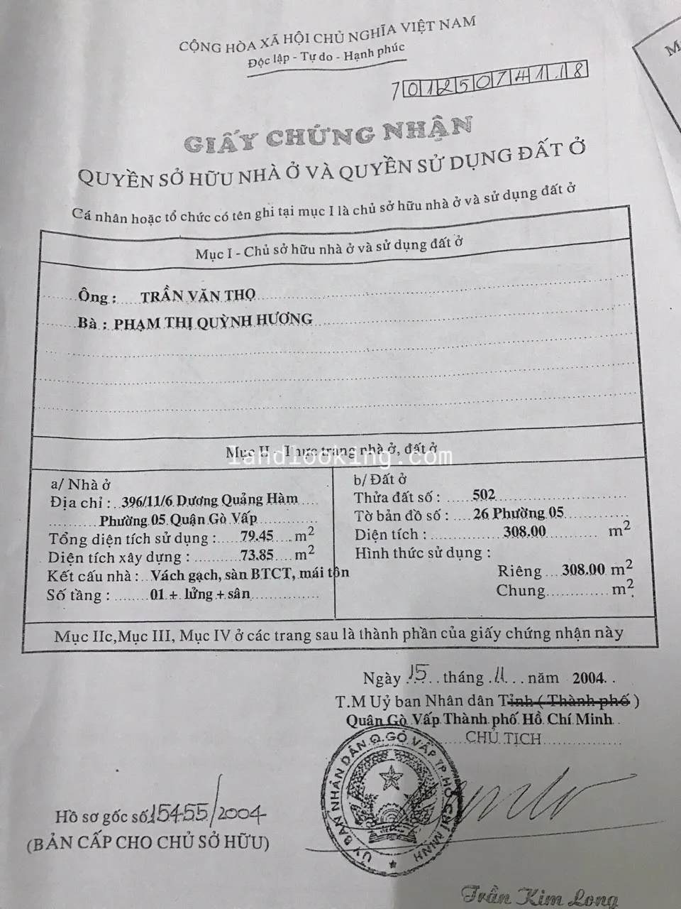 416/11/13 - Dương Quảng Hàm, Phường 05, Quận Gò Vấp - ảnh 3