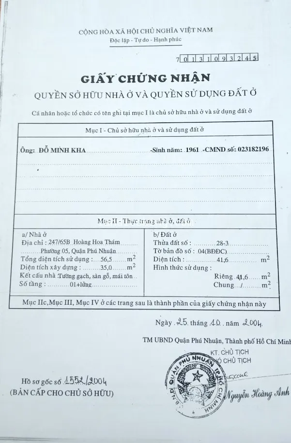 247/65B - Hoàng Hoa Thám, Phường 05, Quận Phú Nhuận - ảnh 4