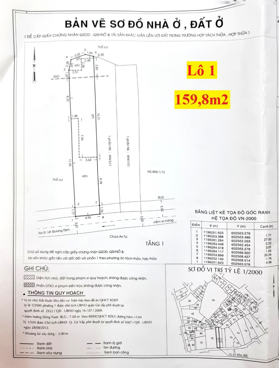 494/1/11, Lê Quang Định, Phường 01, Quận Gò Vấp, Hồ Chí Minh