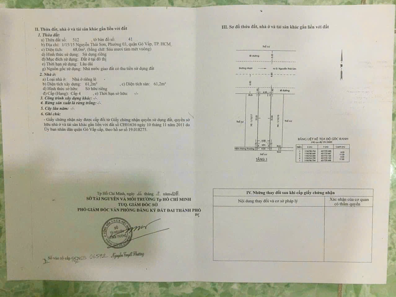 1/15/15, Nguyễn Thái Sơn, Phường 03, Quận Gò Vấp, Hồ Chí Minh - ảnh 1